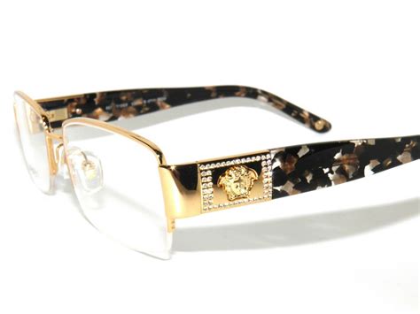 versace eyeglasses silver|versace gold frame eyeglasses.